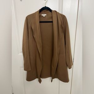 Max Studio Draped Faux Suade Drape